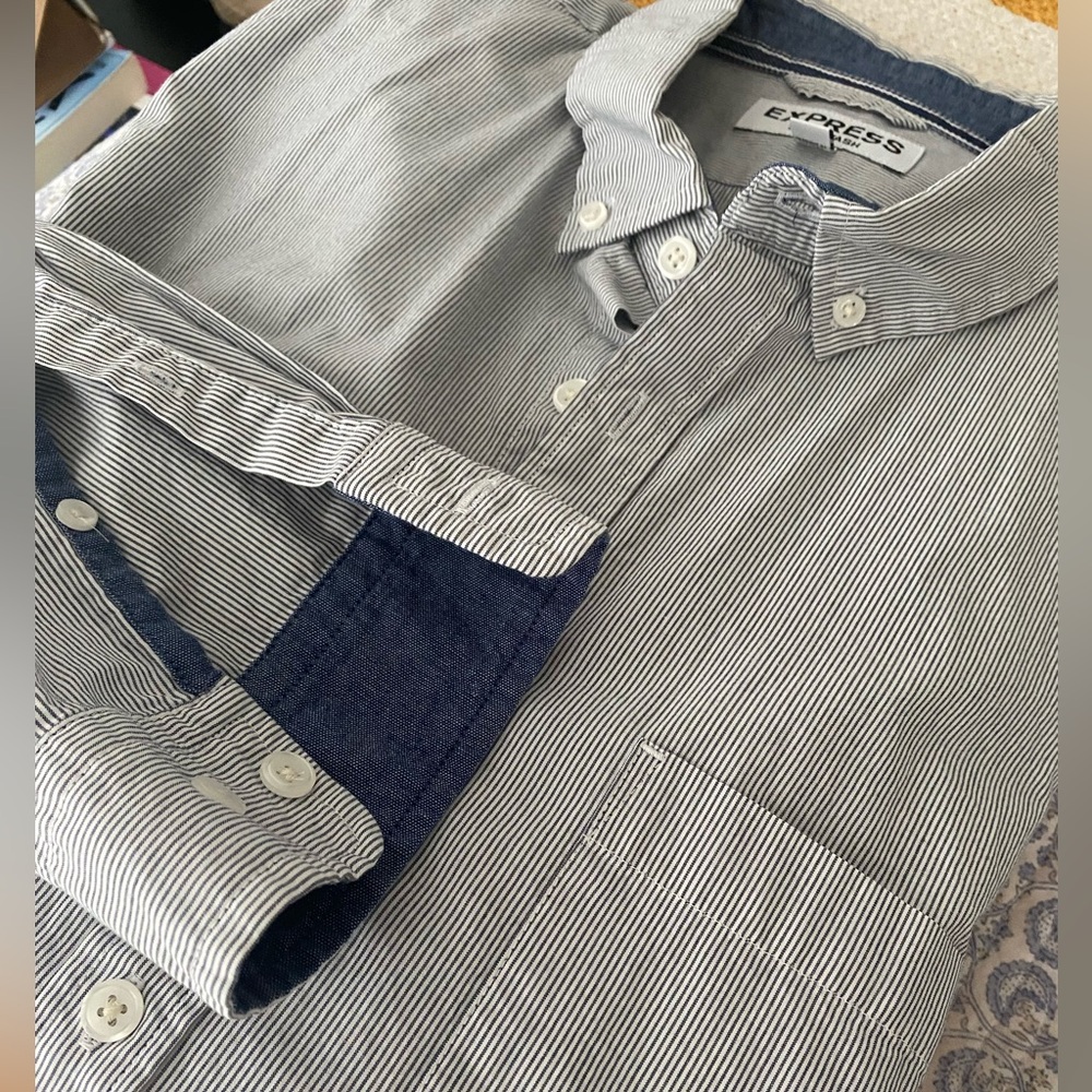 Express soft wash casual shirt , second posh , perfect conditions